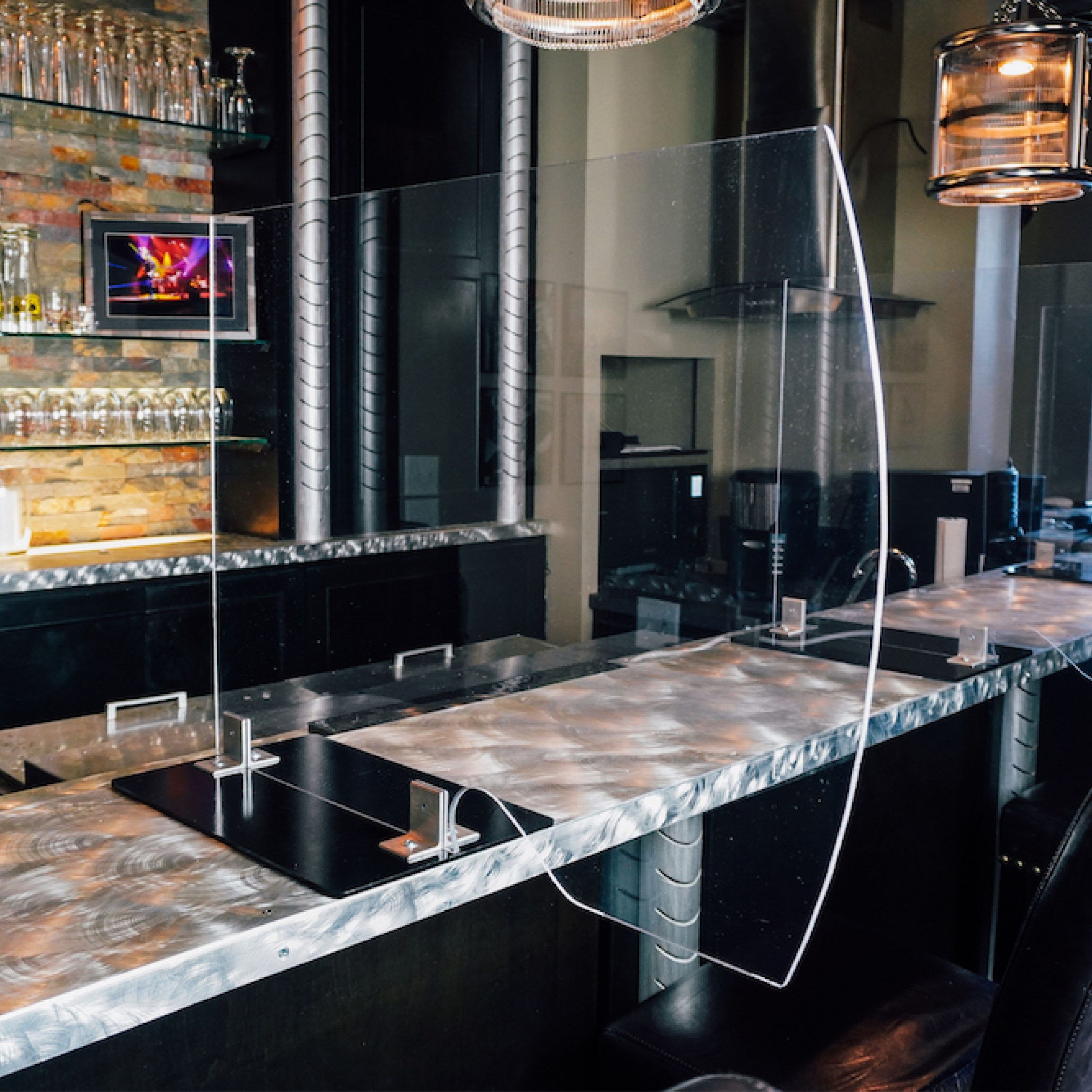 Bar Top Divider - Safe Separation, Made in USA, Available Now!
